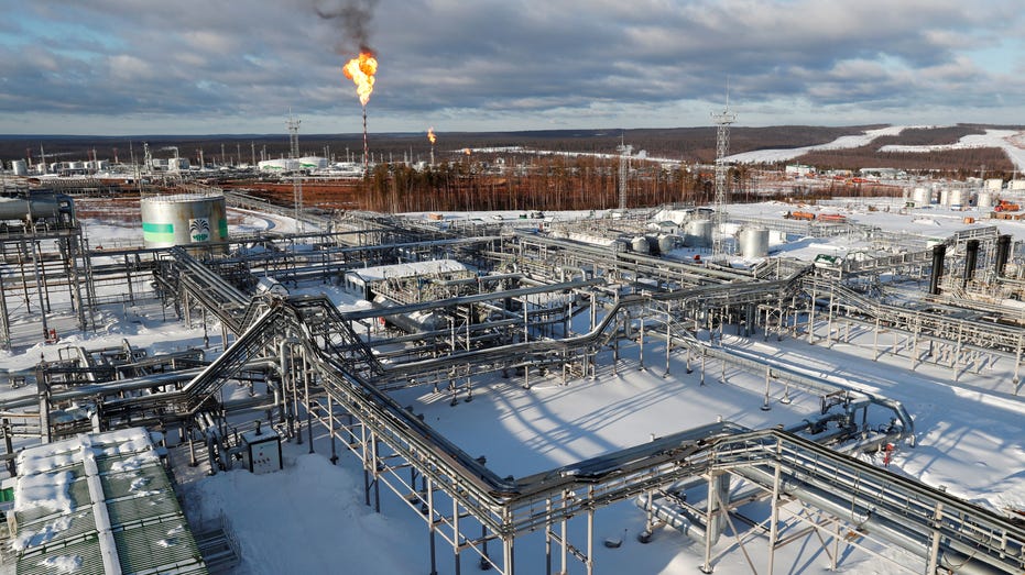 A general view of an oil treatment plant in the Yarakta Oil Field, owned by Irkutsk Oil Company (INK), in Irkutsk Region, Russia March 10, 2019.