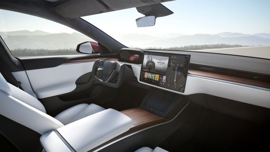 Tesla interior