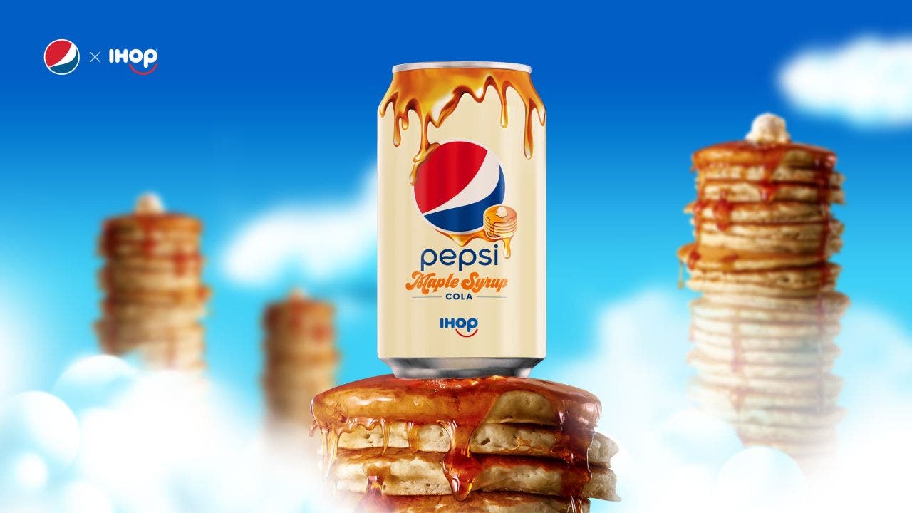 Pepsi, IHOP collab on limited-edition 'maple syrup cola