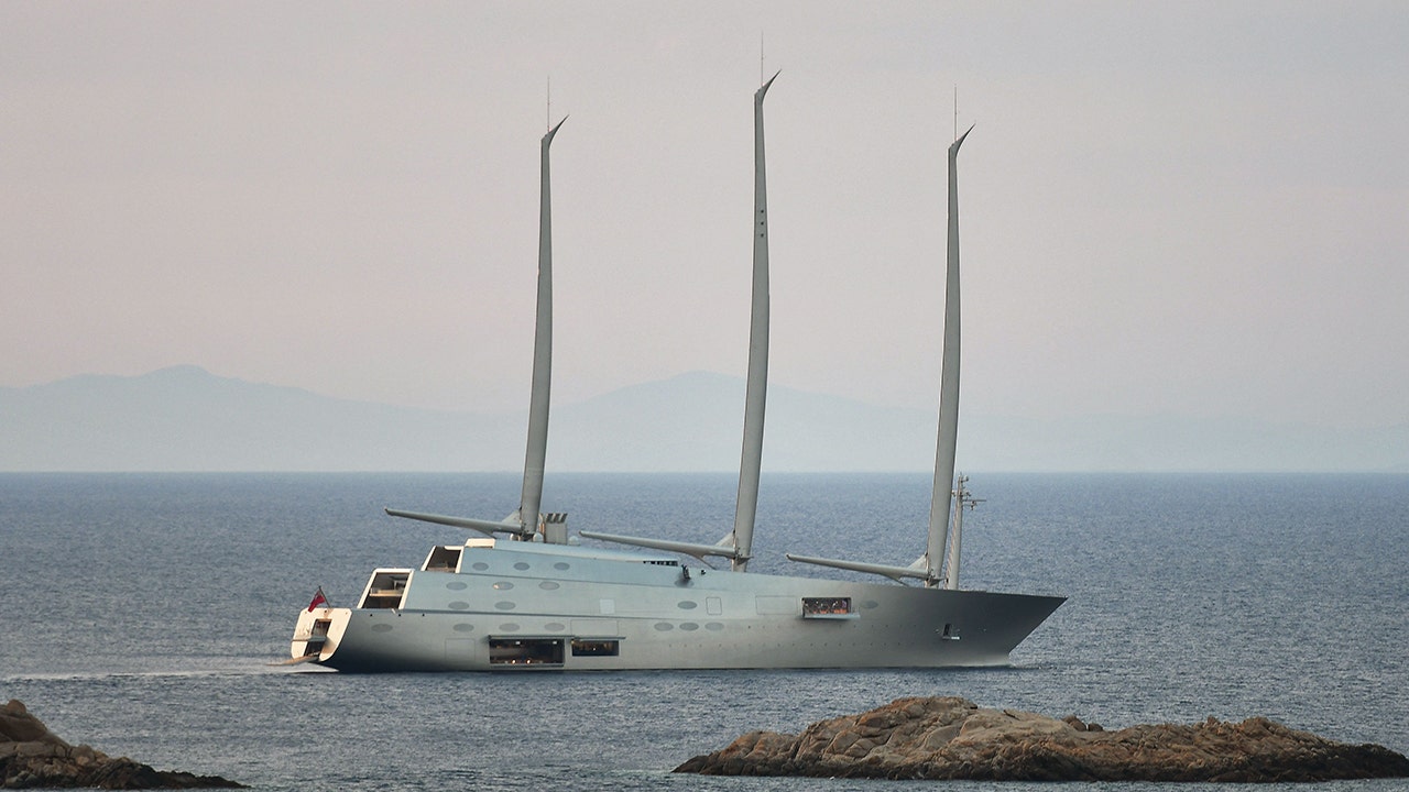Italy seizes Russian billionaire Melnichenko's Sailing Yacht A 1 Italy seizes Russian billionaire Melnichenko's Sailing Yacht A thumbnail