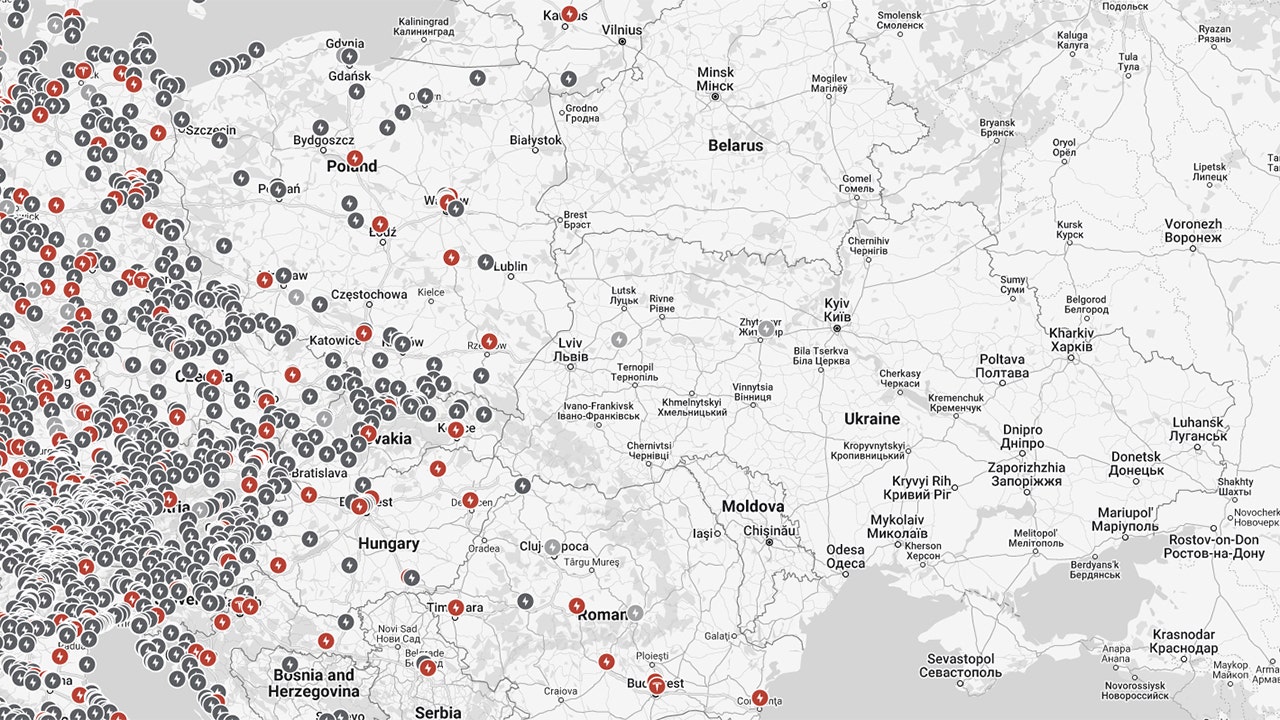 Tesla offering free charging near Ukraine to help evacuees