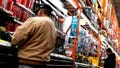Shoppers are seen at a Home Depot store in Hyattsville, Maryland, on February 22, 2022. - US consumer confidence fell for the second straight month in February, a survey said Tuesday, as Americans' feelings about the economy's present and future health cooled. - Fox News