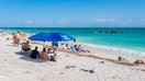 Fort Zachary Taylor State Beach on Easter weekend during Spring Break.
