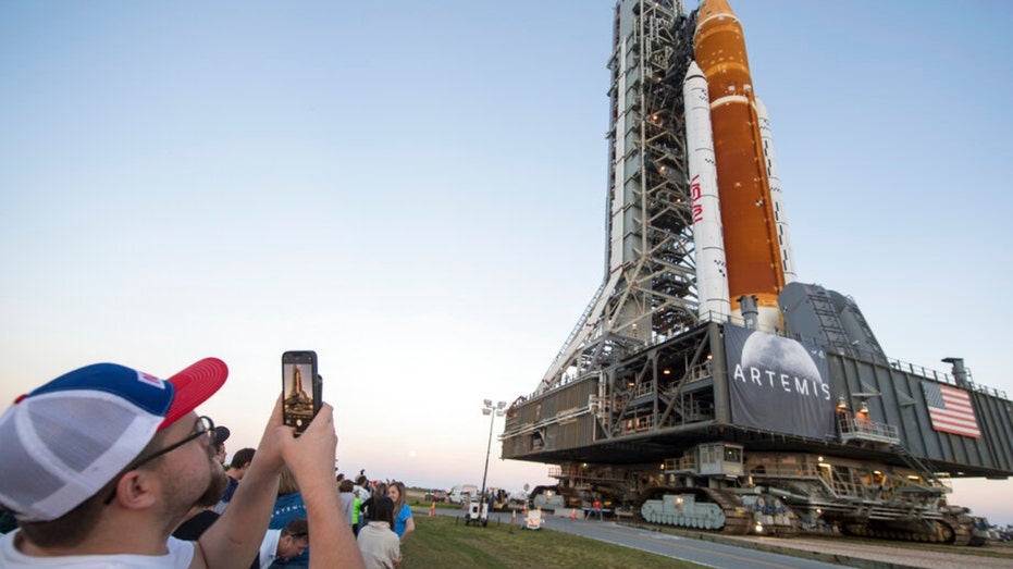 Centre spatial Kennedy de la NASA en Floride.