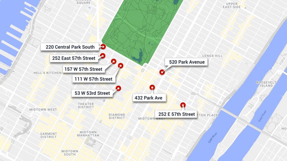 Billionaires' Row West 57th Street