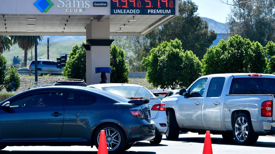 Gas lines California