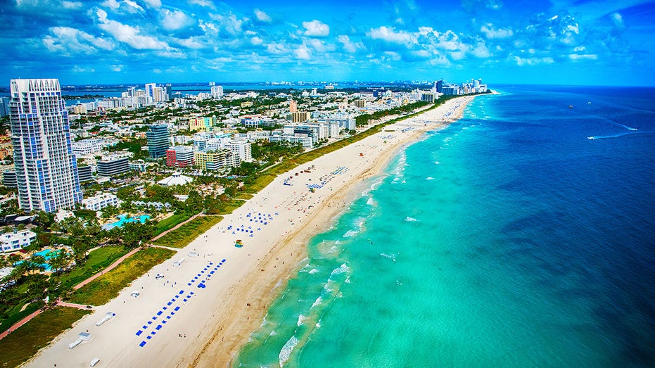 Miami Beach during the day