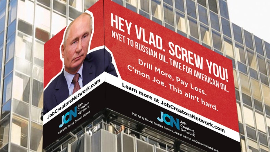 Job Creators Network Times Square ad (JCN)