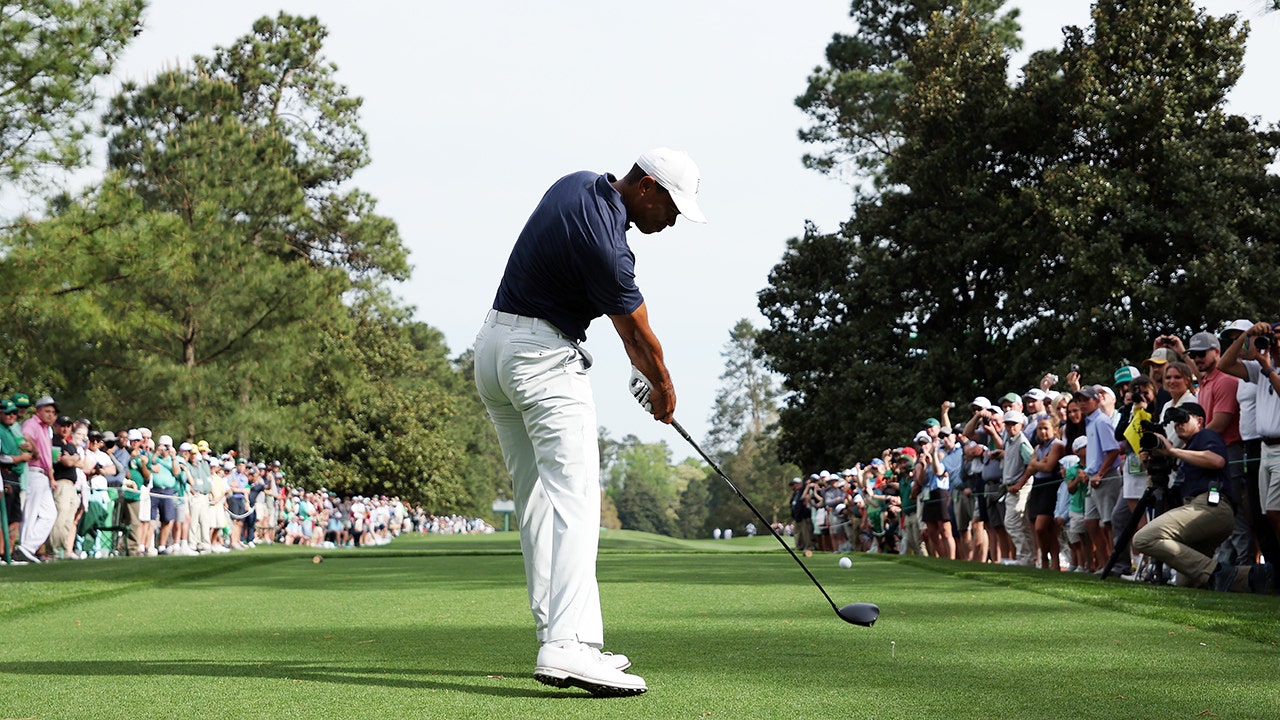 Tiger woods white shop pants