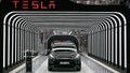 Model Y cars are pictured during the opening ceremony of the new Tesla Gigafactory for electric cars in Gruenheide, Germany, March 22, 2022. Patrick Pleul/Pool via REUTERS