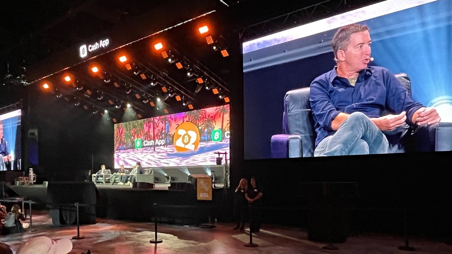 Glenn Greenwald at bitcoin 2022