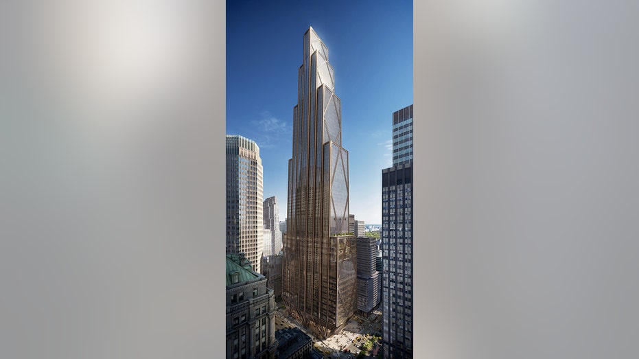 JPMorgan Chase announced plans to build a 60-story tower in Manhattan at 270 Park Ave., to function as its global headquarters.
