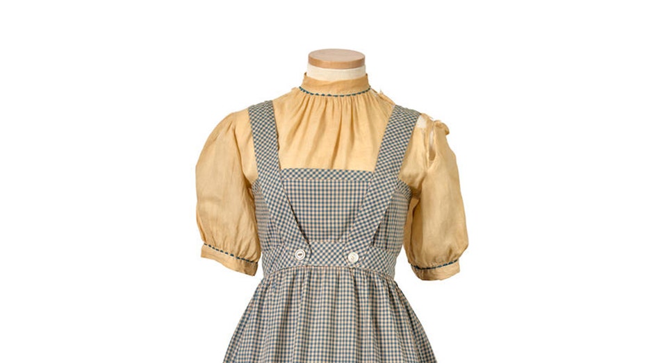 Dorothy's dress from "The Wizard of Oz"