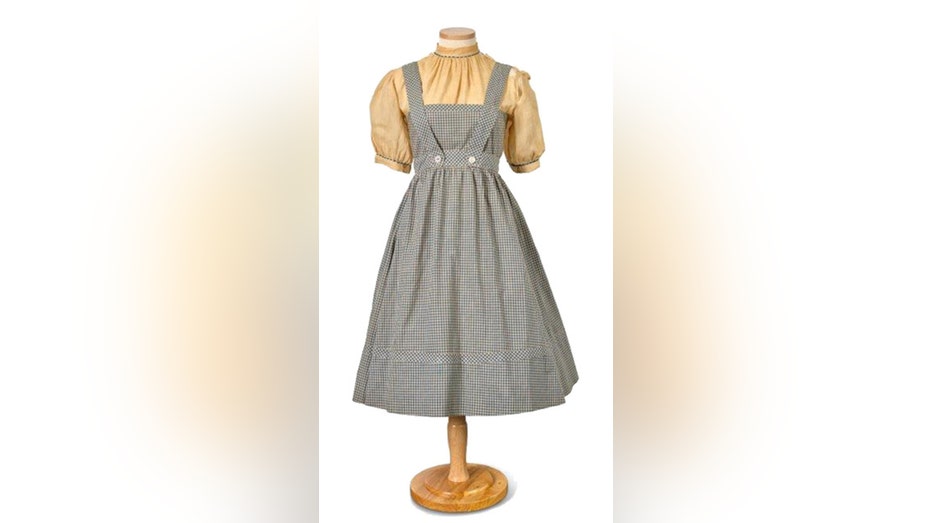 Dorothy's dress from "The Wizard of Oz"