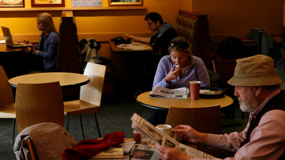 Customers in Panera