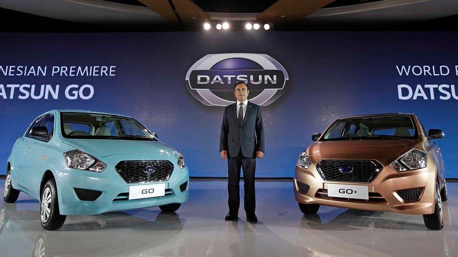 Carlos Ghosn and Datsun vehicles