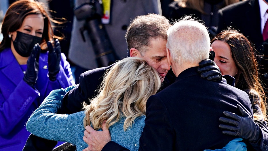 Biden family at inauguration 