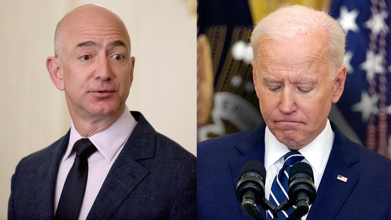 Bezos vs. Biden: Amazon founder says White House using 'misdirection' to 'muddy the topic' on inflation - Fox Business : The war of words between Jeff Bezos and the Biden administration picked up steam on Monday, as the Amazon founder accused the White House of trying to “muddy the topic” on inflation's relationship with higher taxes on corporations and the wealthy.  | Tranquility 國際社群