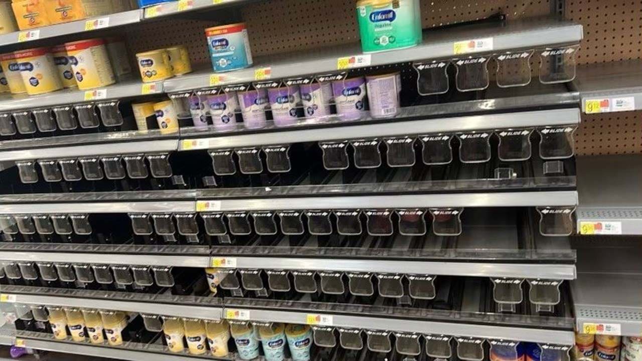 Baby formula shortage hits ‘crisis’ level, sparking panic in parents across US