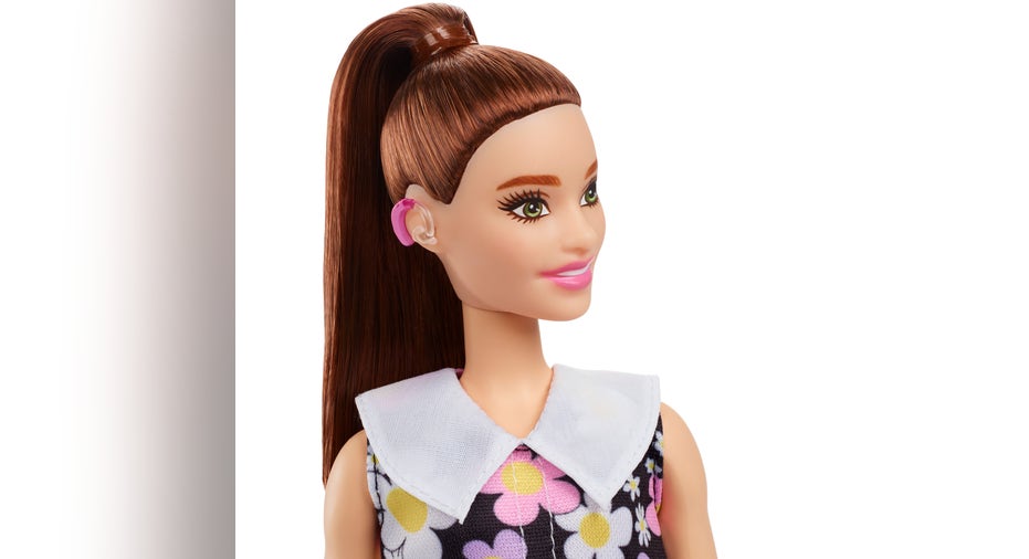 Barbie with hearing aids