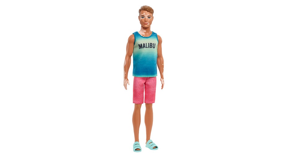 Ken doll with vitiligo
