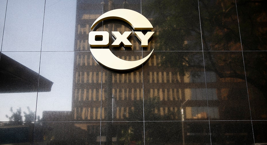 Occidental sign on office building