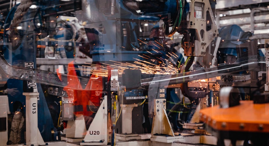 Robots, manufacturing, autos