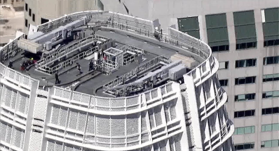 San Francisco tower climber.