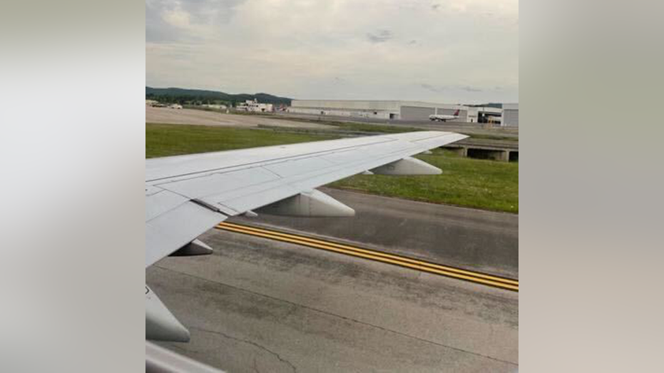 American Airlines flight wing