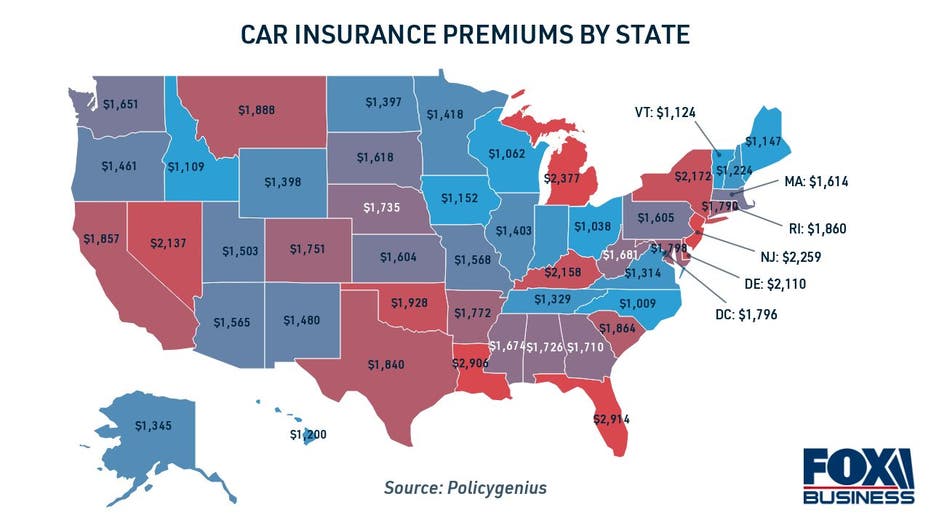 Drivers In This City Pay $3,700 More For Car Insurance Than The ...