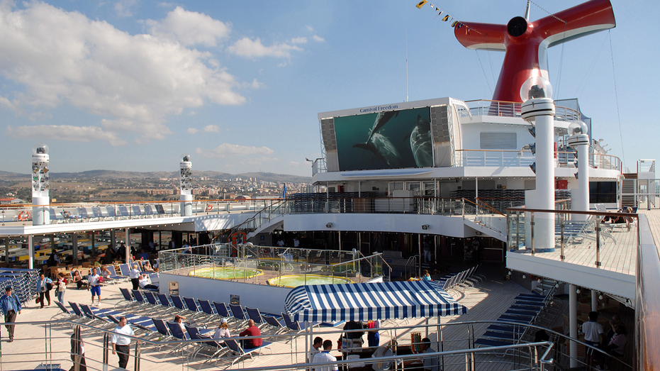 Carnival Freedom cruise ship Italy
