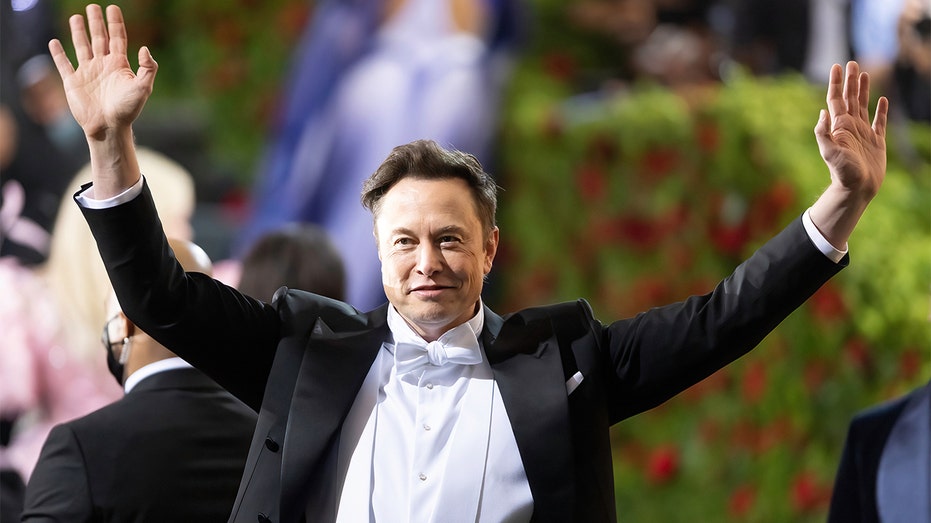 Elon Musk is seen arriving at the 2022 Met Gala at The Metropolitan Museum of Art on May 2, 2022 in New York City. (Photo by Gilbert Carrasquillo/GC Images)