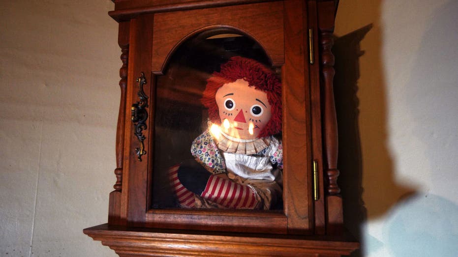 'Annabelle' doll in The Conjuring home