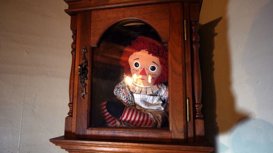 'Annabelle' doll in The Conjuring home