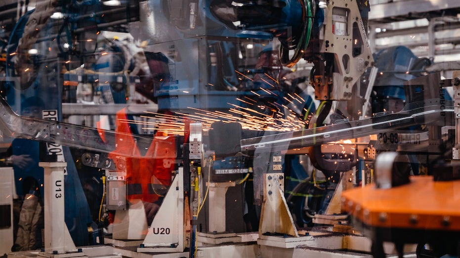 A Rivian EV factory in Illinois