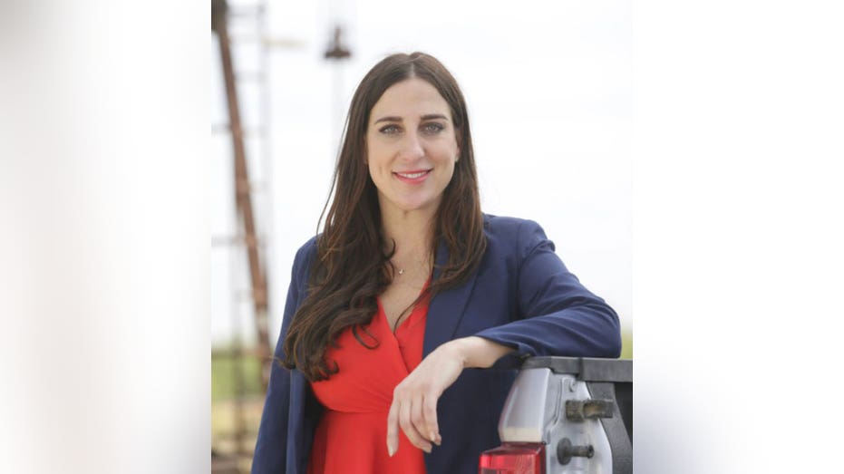 Sarah Stogner, running for Texas Railroad Commissioner, seen in campaign photo