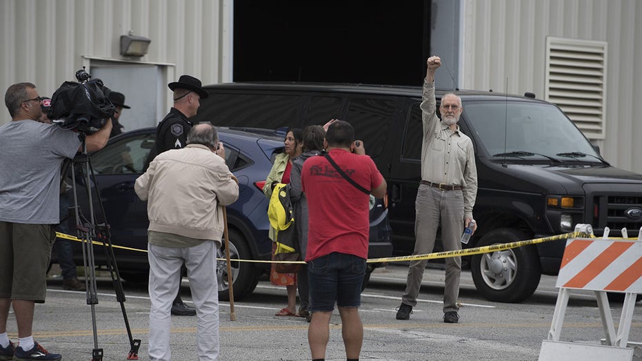 James Cromwell protest