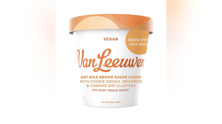 Van Leeuwen Ice Cream Oat Milk Brown Sugar Chunk