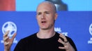 Brian Armstrong, CEO and Co-Founder of Coinbase, speaks at the 2022 Milken Institute Global Conference in Beverly Hills, California, U.S., May 2, 2022.  