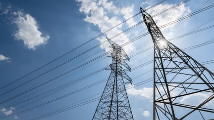 Transmission towers are seen at the CenterPoint Energy powerplant on June 09, 2022 in Houston, Texas.  - Fox Business News