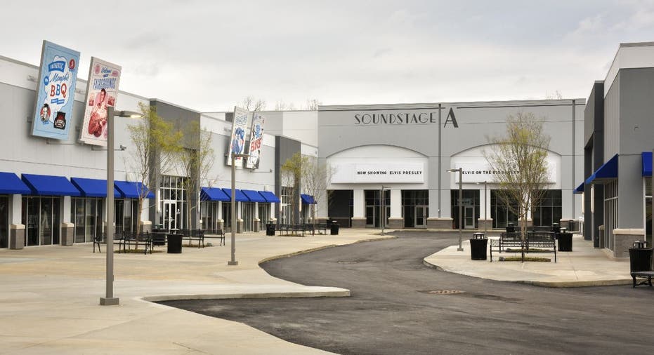 Exterior view of the Elvis Presley's Memphis Soundstage