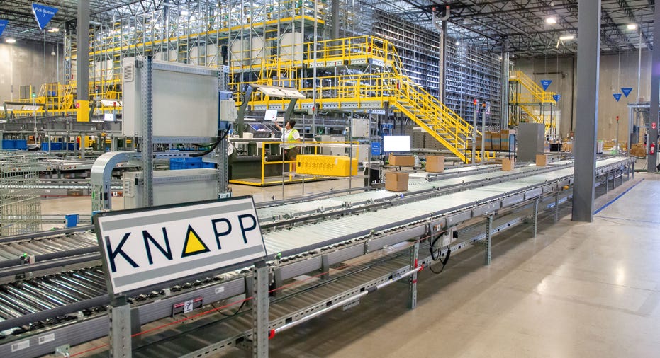 Walmart and Knapp's automated, automated, high-density storage system 