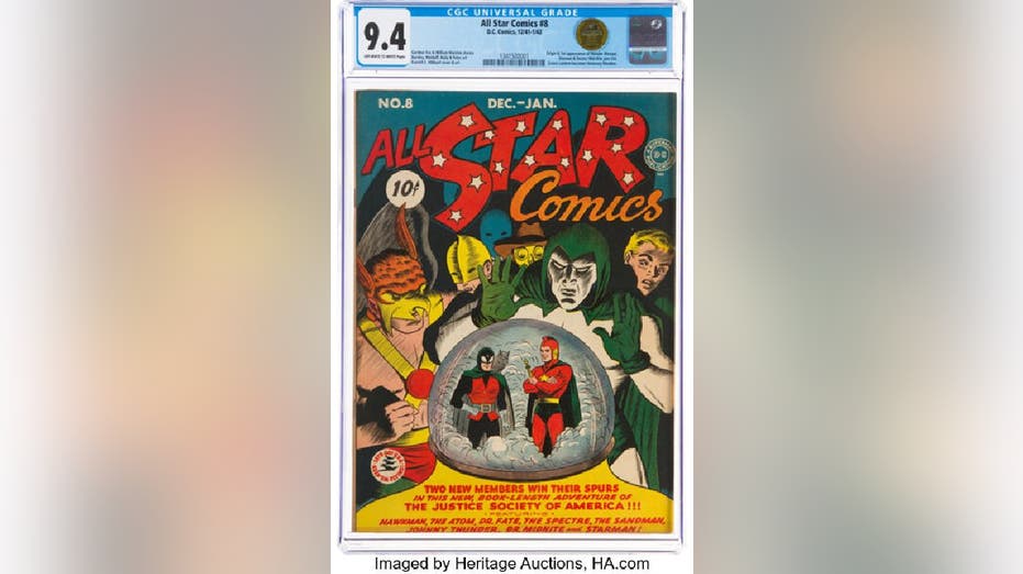 All Star Comics #8 show