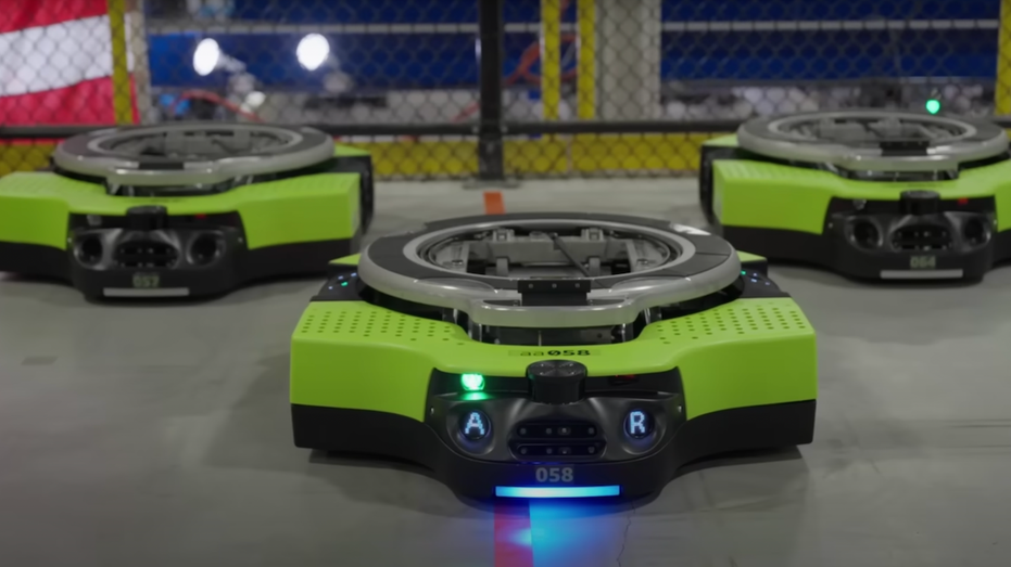 Amazon's first fully autonomous mobile warehouse robot, Proteus