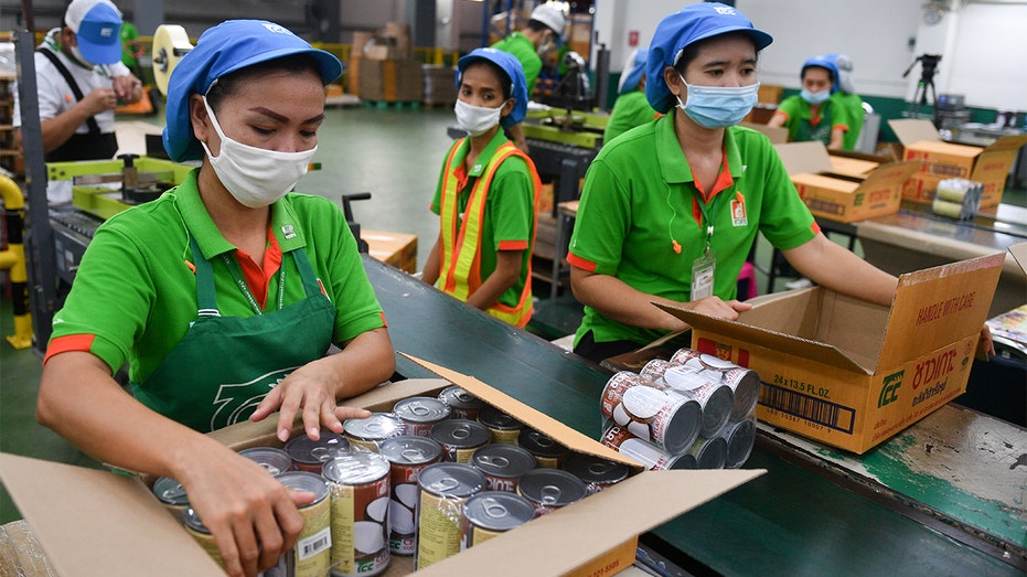 Chaokoh coconut products company plant in Thailand