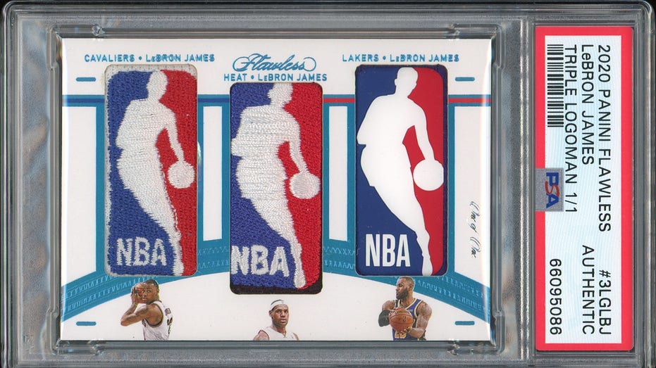 LeBron James Rookie Card Sells for a Record $1.8 Million at Auction
