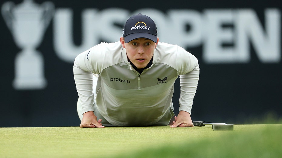 Matt Fitzpatrick eyes his target