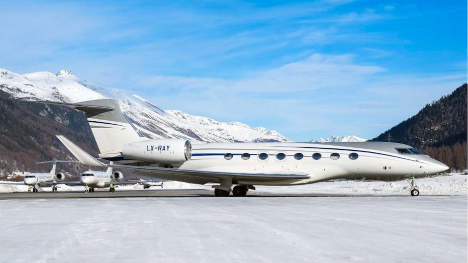 Roman Abramovich Gulfstream jet