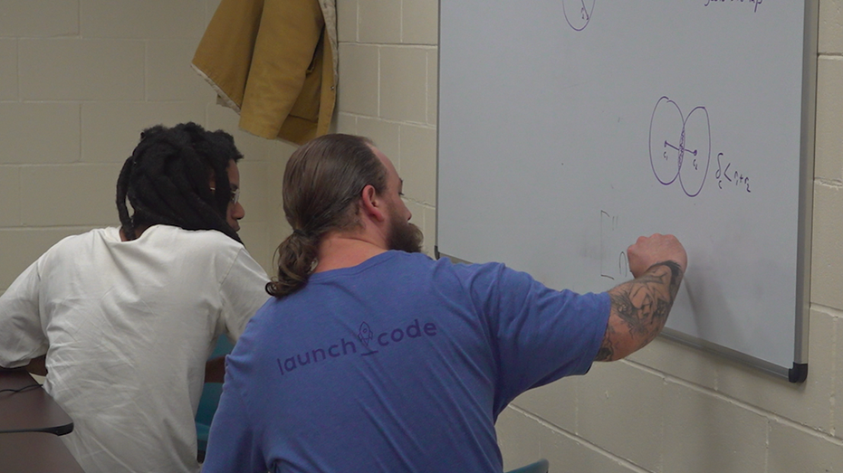 Nonprofit trains prison inmates to help fill technology worker shortage