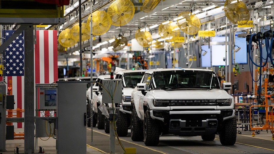 General Motors Hummer in factory